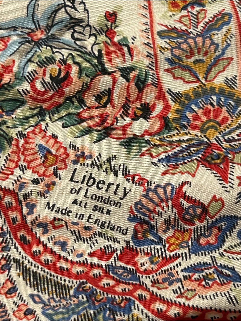Liberty of London silk scarf